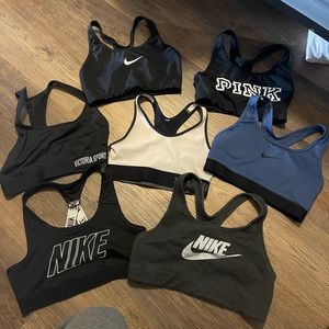 Lot of name brand sports bras
